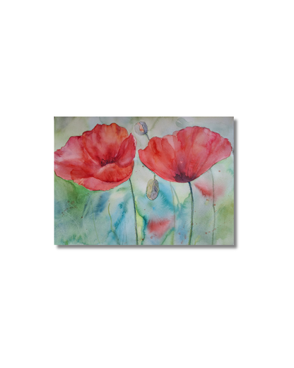 Original Two poppies - eller Poppy III Original