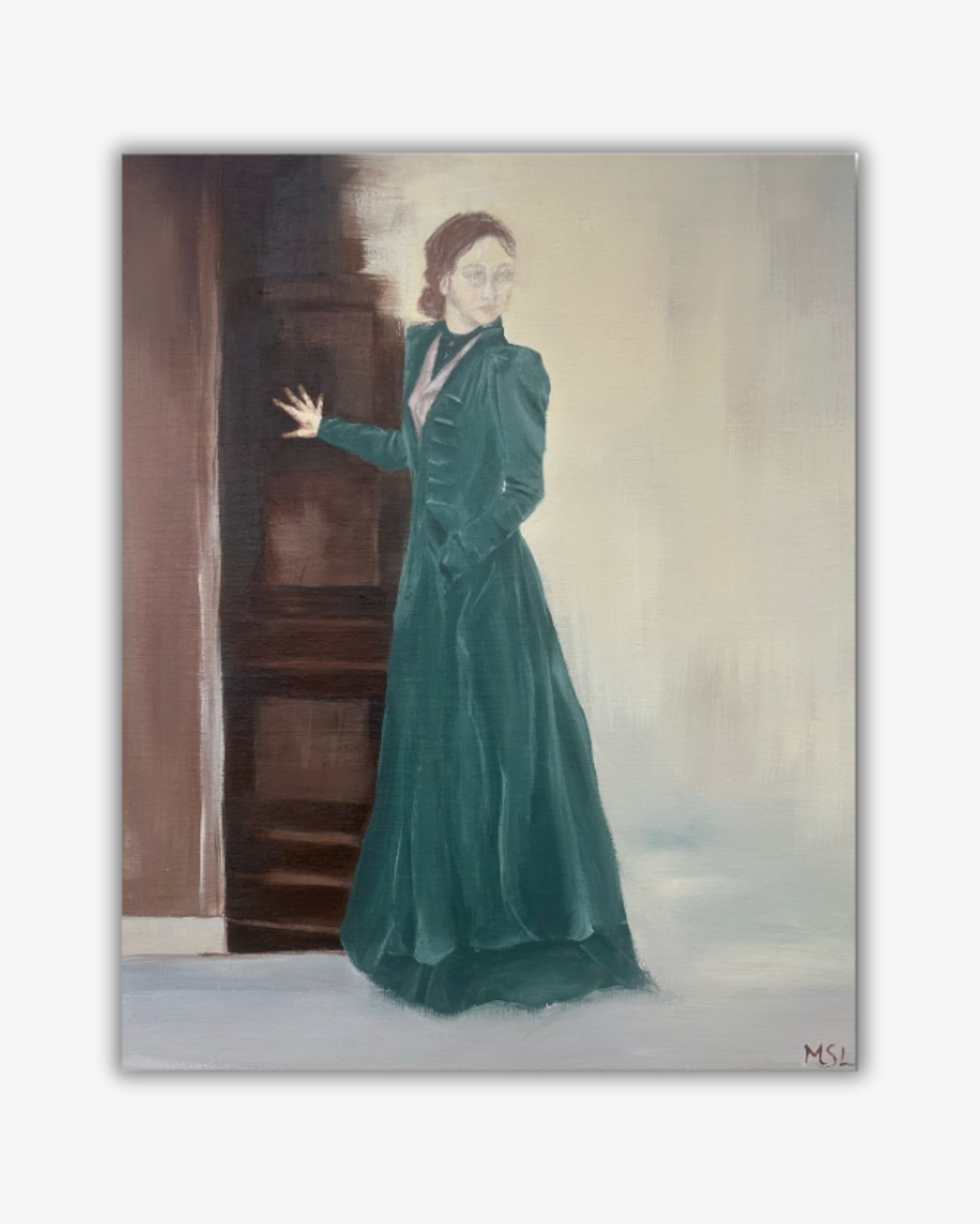 Hesitating - Original painting