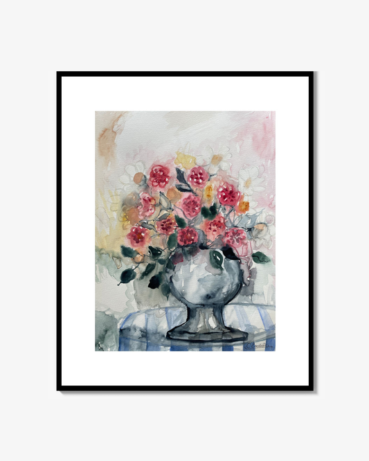 Bouquet Rose Poster