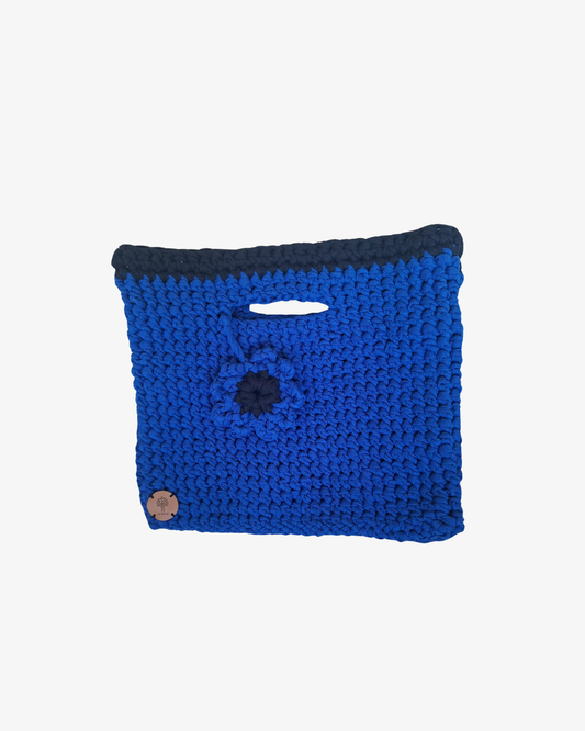 Hæklet taske Cobalt Current Bag