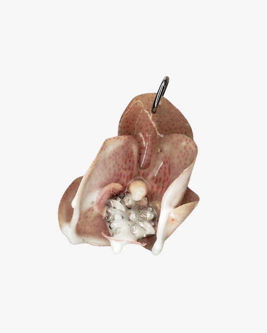 CREAMY ORCHID EARRINGS PINK