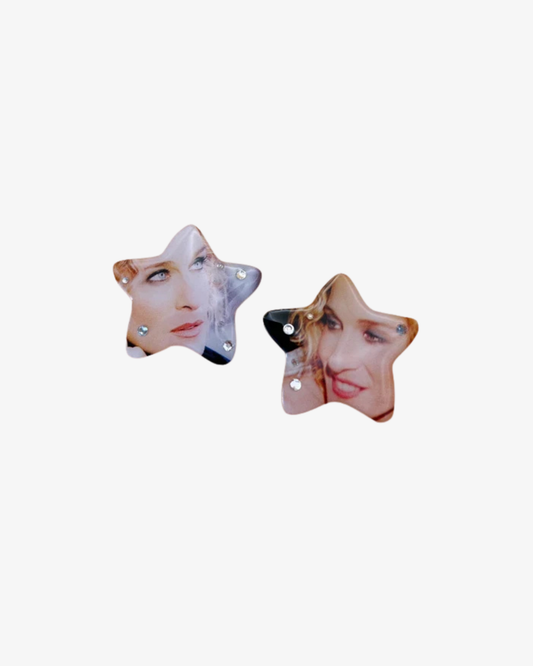 DVD-earrings- Sex and The city, Carrie