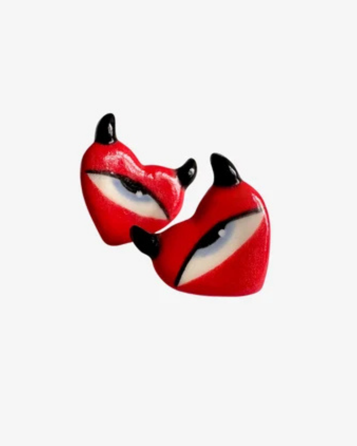 Stikøreringe - Devil heart eyes
