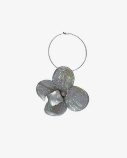 CREAMY CRUCIFERAE HOOPS PURPLE