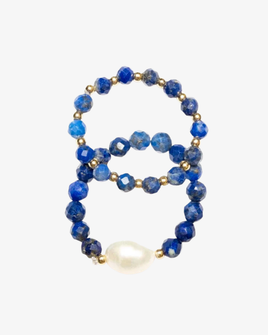 Crystal Blue Rings