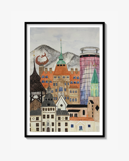 Östersund Print