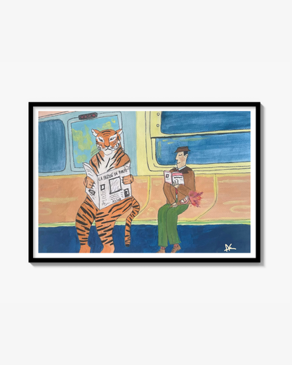 Tunnelbana Poster