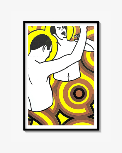 Dancers Fine Art Screen Print
