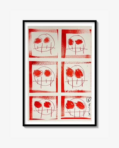 Mitte Skullies - Rød Original