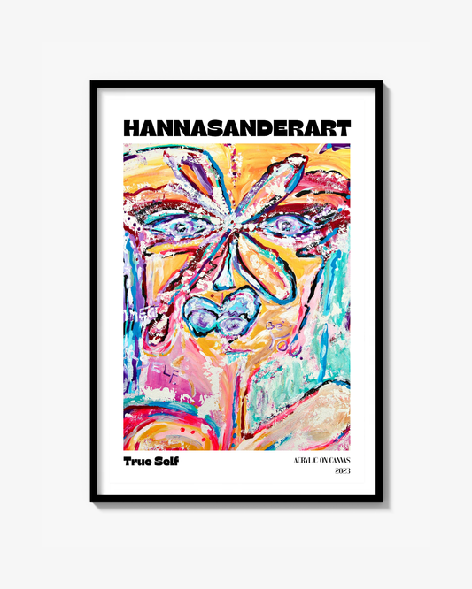 True Self (Cropped) Fine Art Print