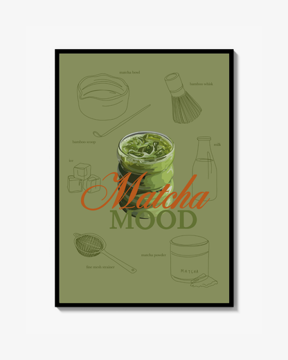 Matcha Mood Fine Art Print
