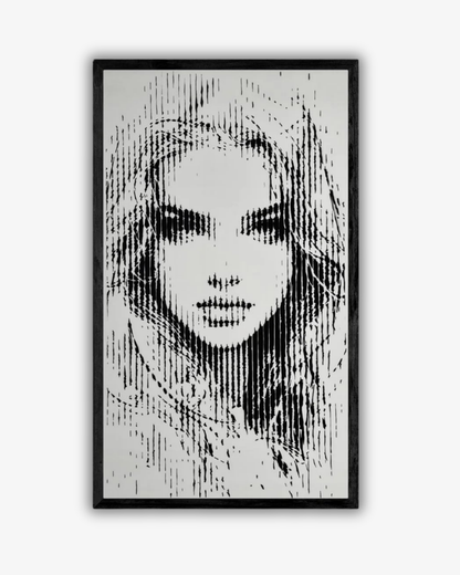 Monochrome Faces Nr.41 Original