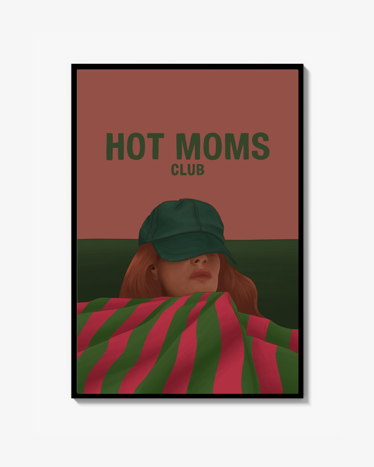 Hot Moms Club Rosa Fine Art Print
