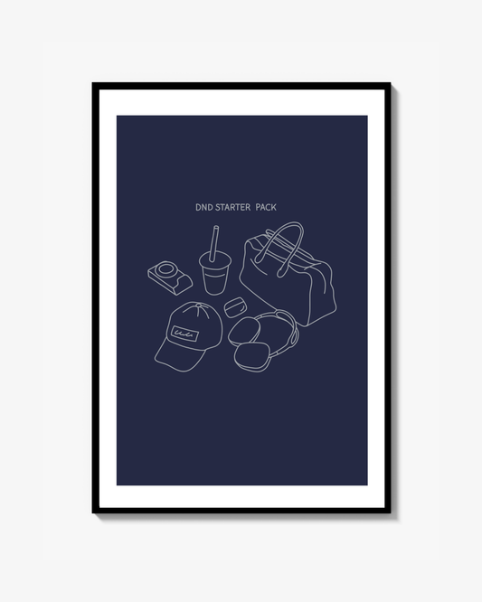 DND Starter Pack Fine Art Print