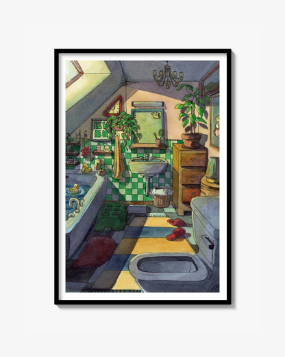 Bathroom - Poster