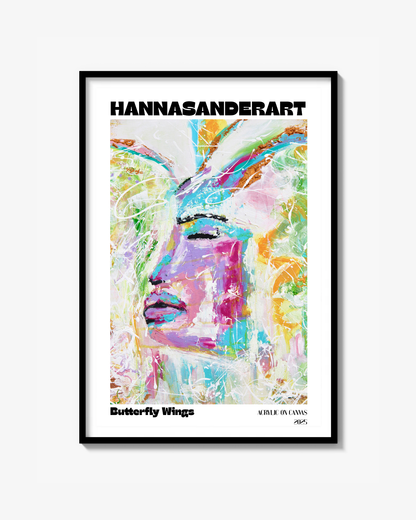 Butterfly Wings (Cropped) Fine Art Print