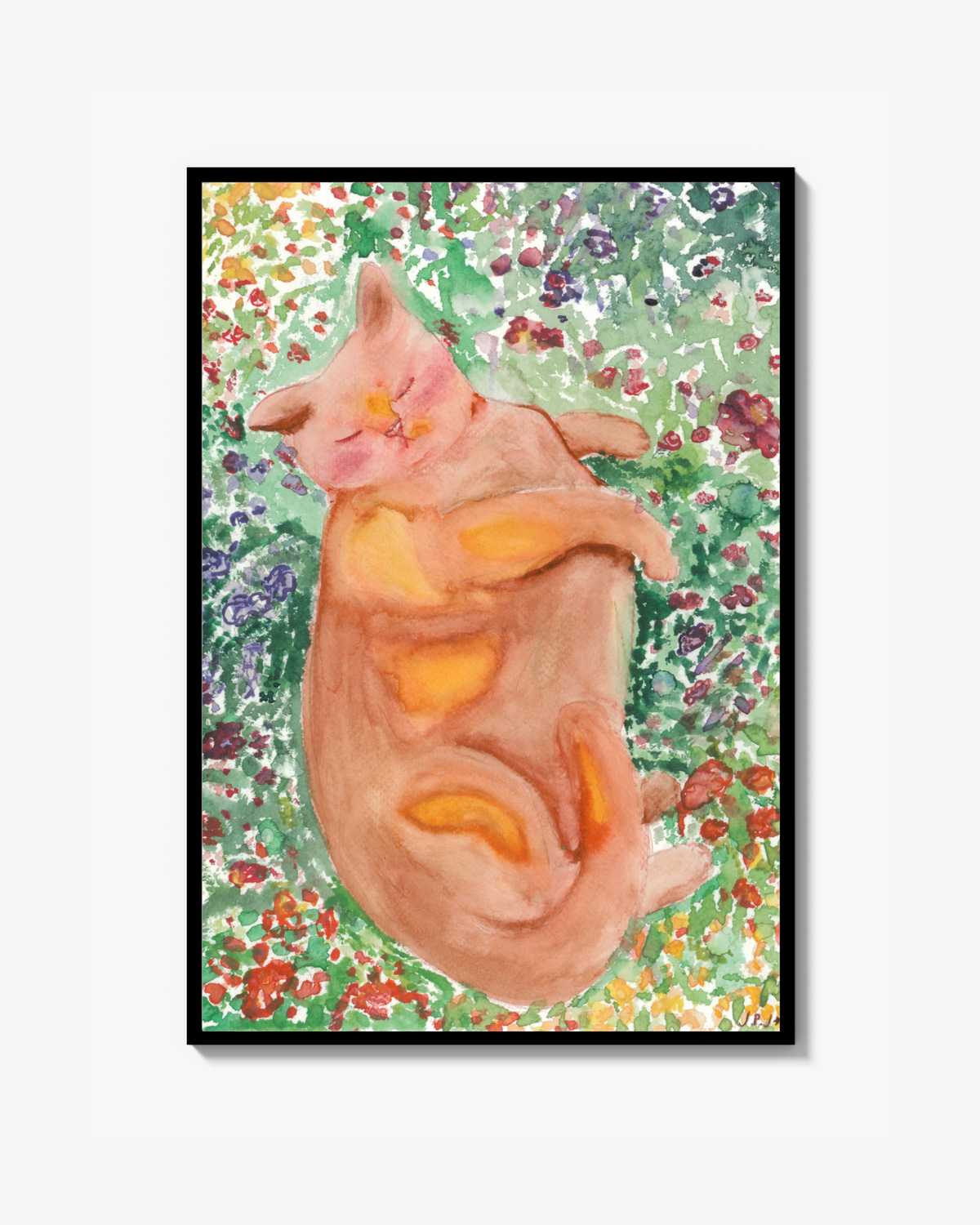 Solkatt Print