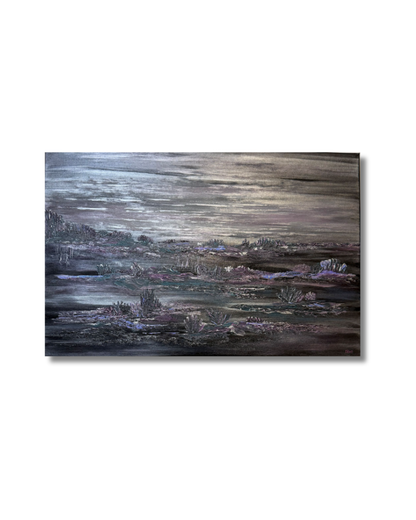 Silver Whisper- Original Acrylic Artwork