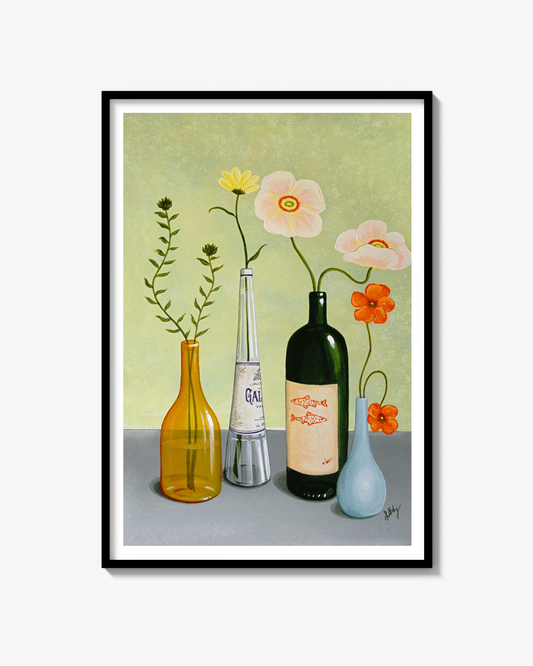 VINO VALLMO (right) - Poster