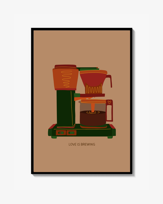 Love Is Brewing Fine Art Print