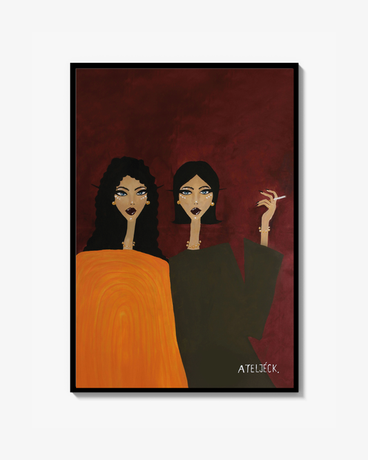 Olives & Oranges Poster