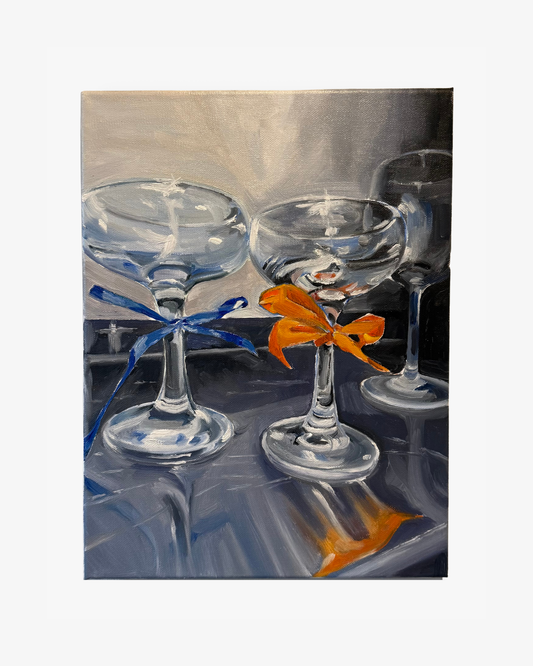 ”Drinks 01”- original oilpainting