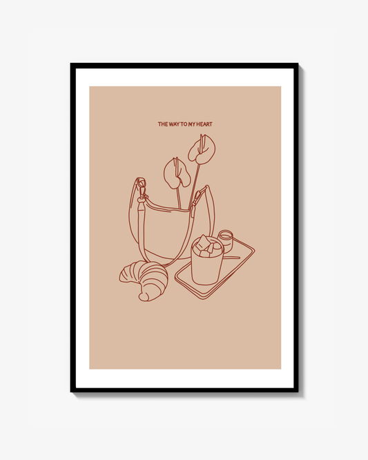 The Way to My Heart Fine Art Print
