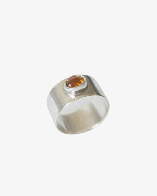 Citrine Ring Sterling silver