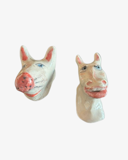 The odd couple. "Let´s give them something to talk about". Vægkunst