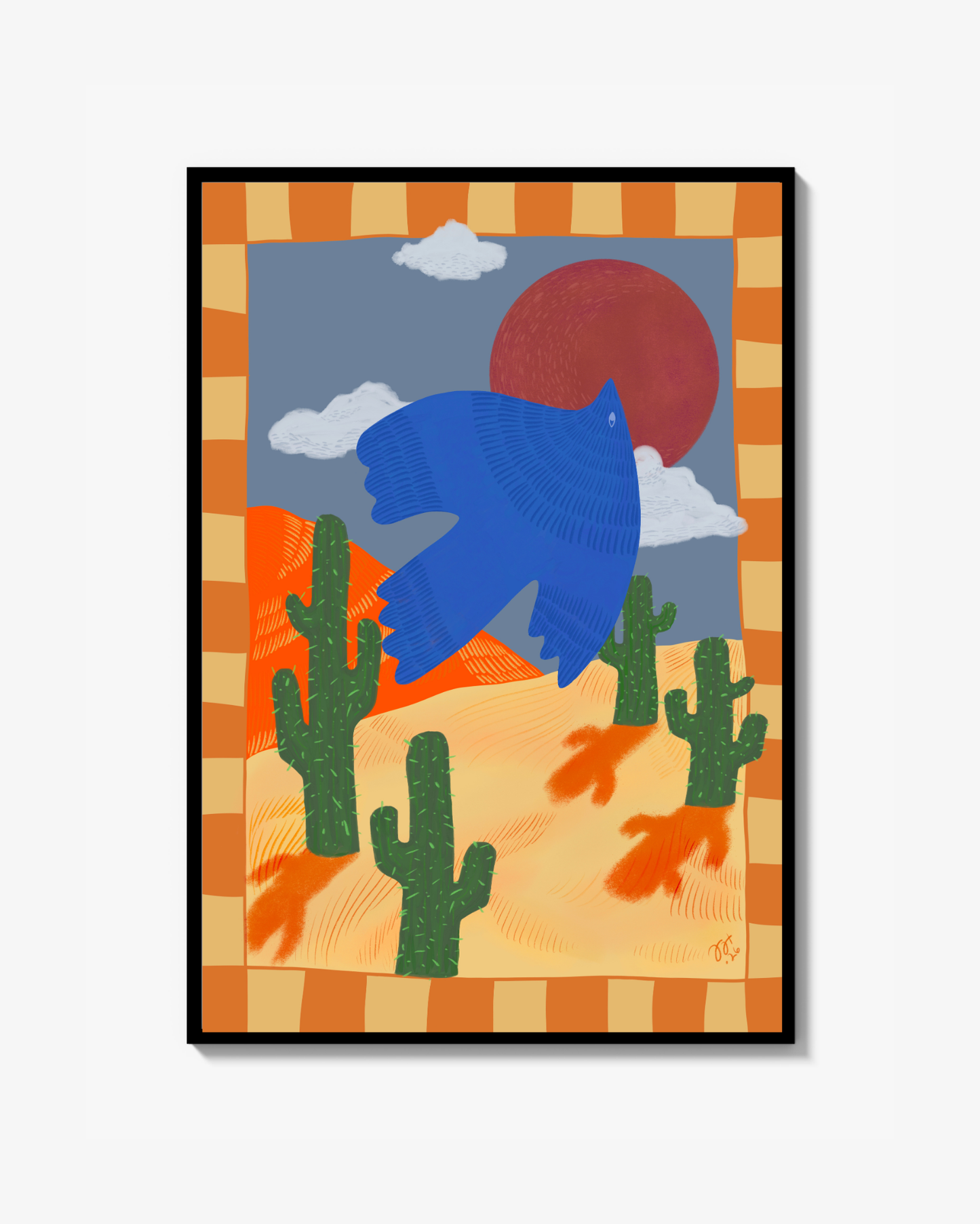 Desert Bird - poster