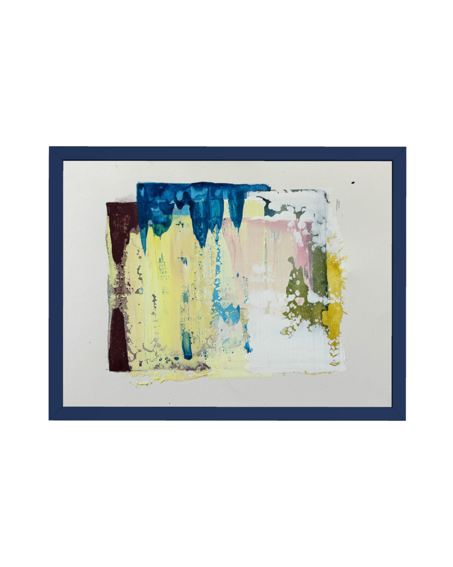 Fragments of spring XII, original art, water color and gouache