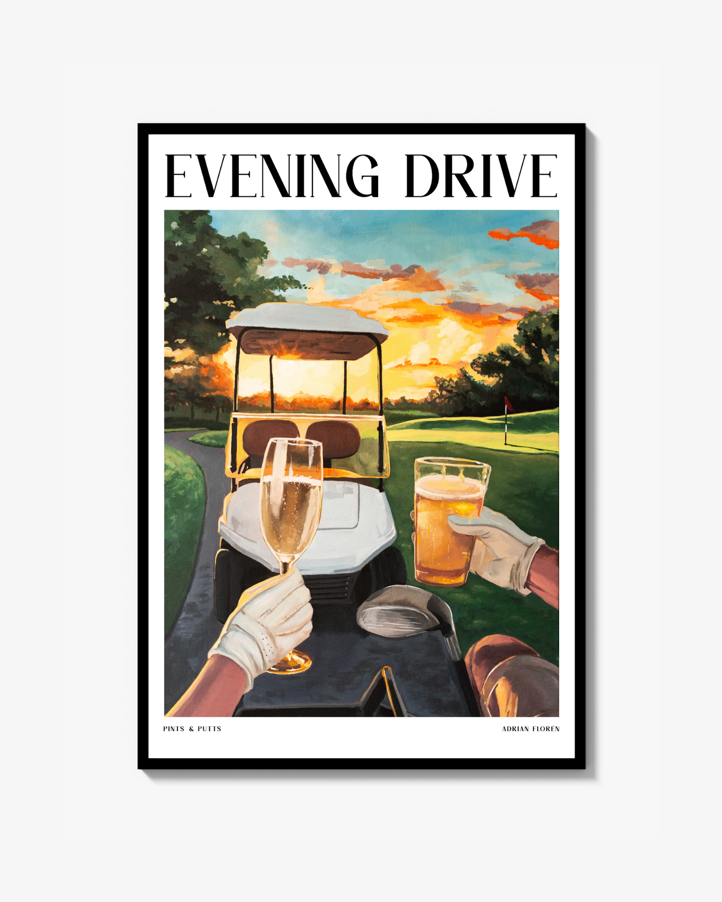 Evening Drive Poster