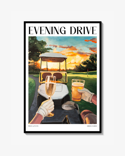 Evening Drive Poster