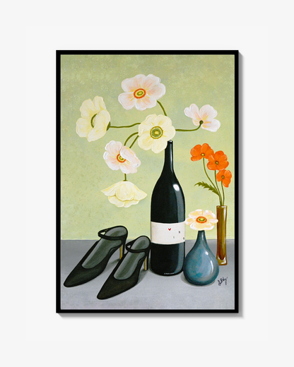 VINO VALLMO (left) - Print
