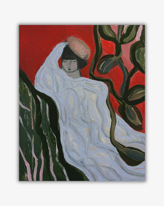 The Red Room - Acrylic Painting