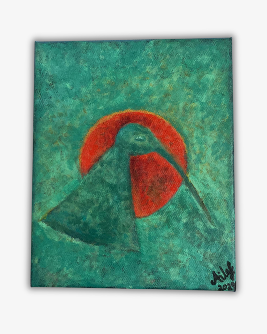 Original acrylics painting: 'Taiyō'