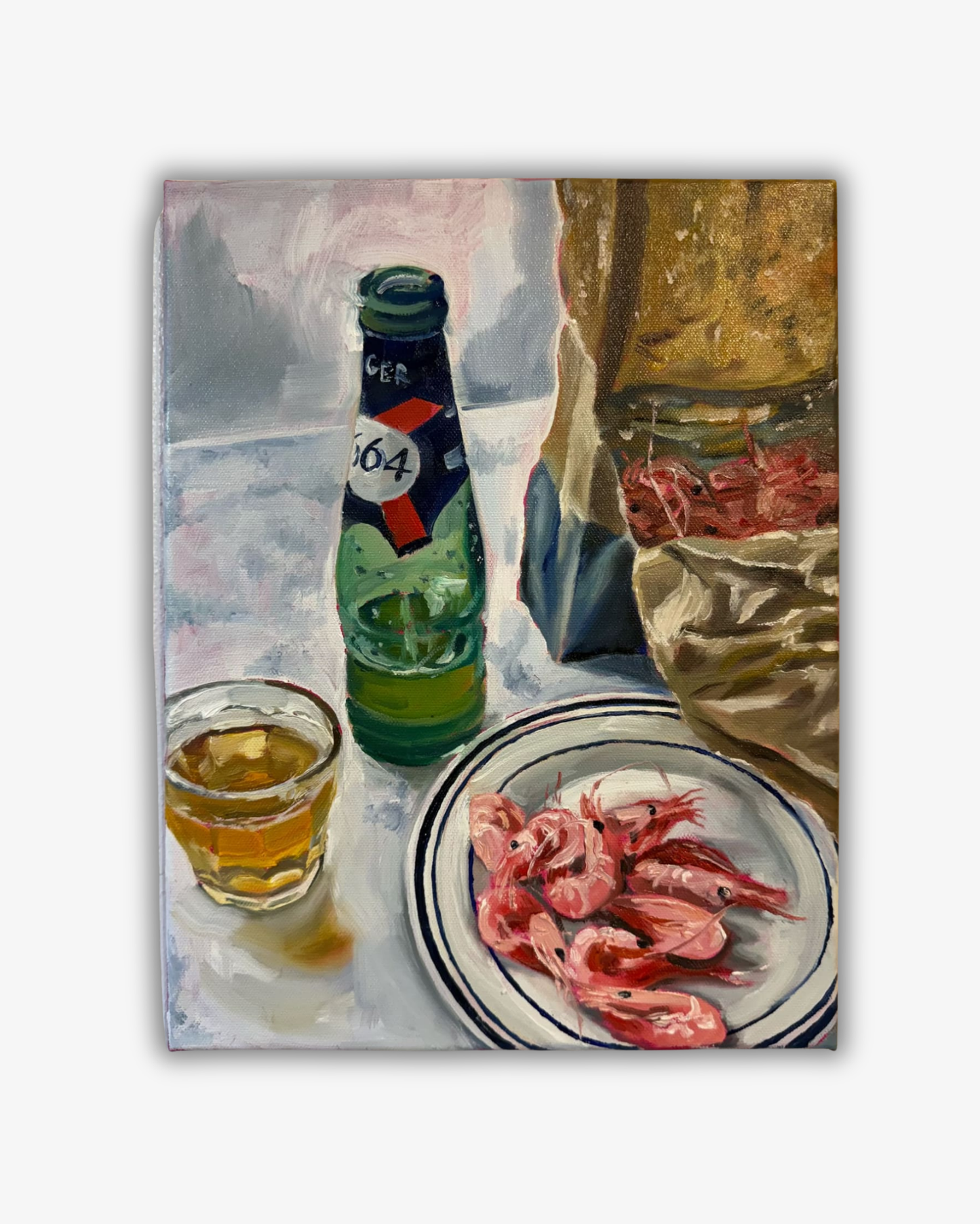 ”Lunch” - original maleri