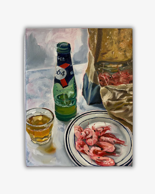 ”Lunch” - original painting
