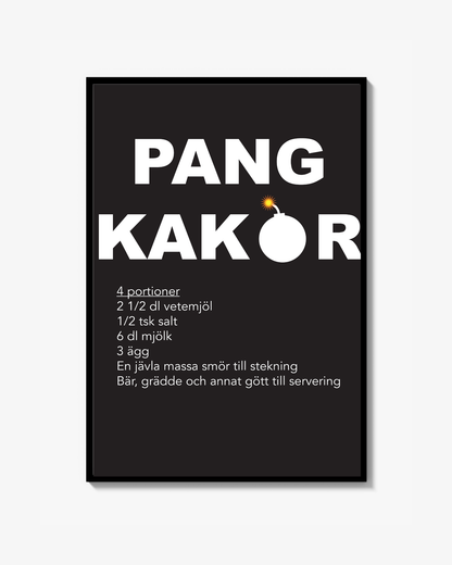 Pangkakor black Print