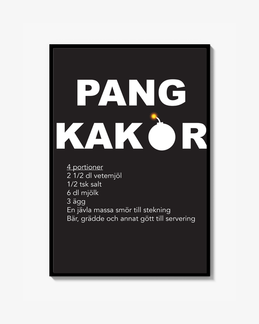 Pangkakor black Print