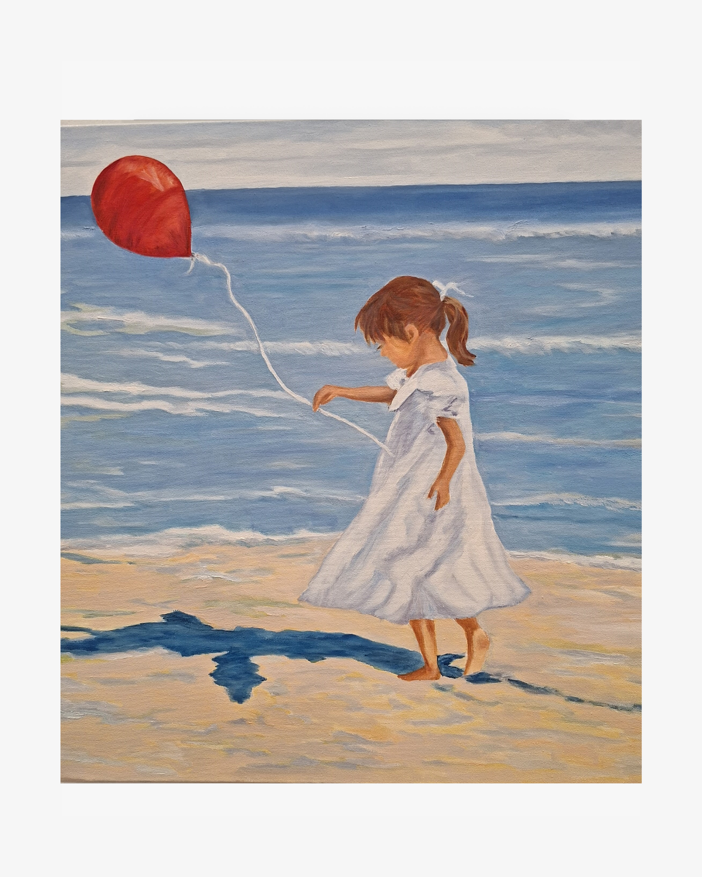 Girl with ballon Original