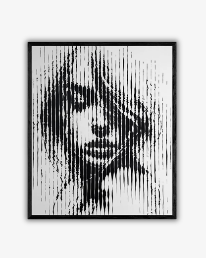 Monochrome Faces Nr.31 Original