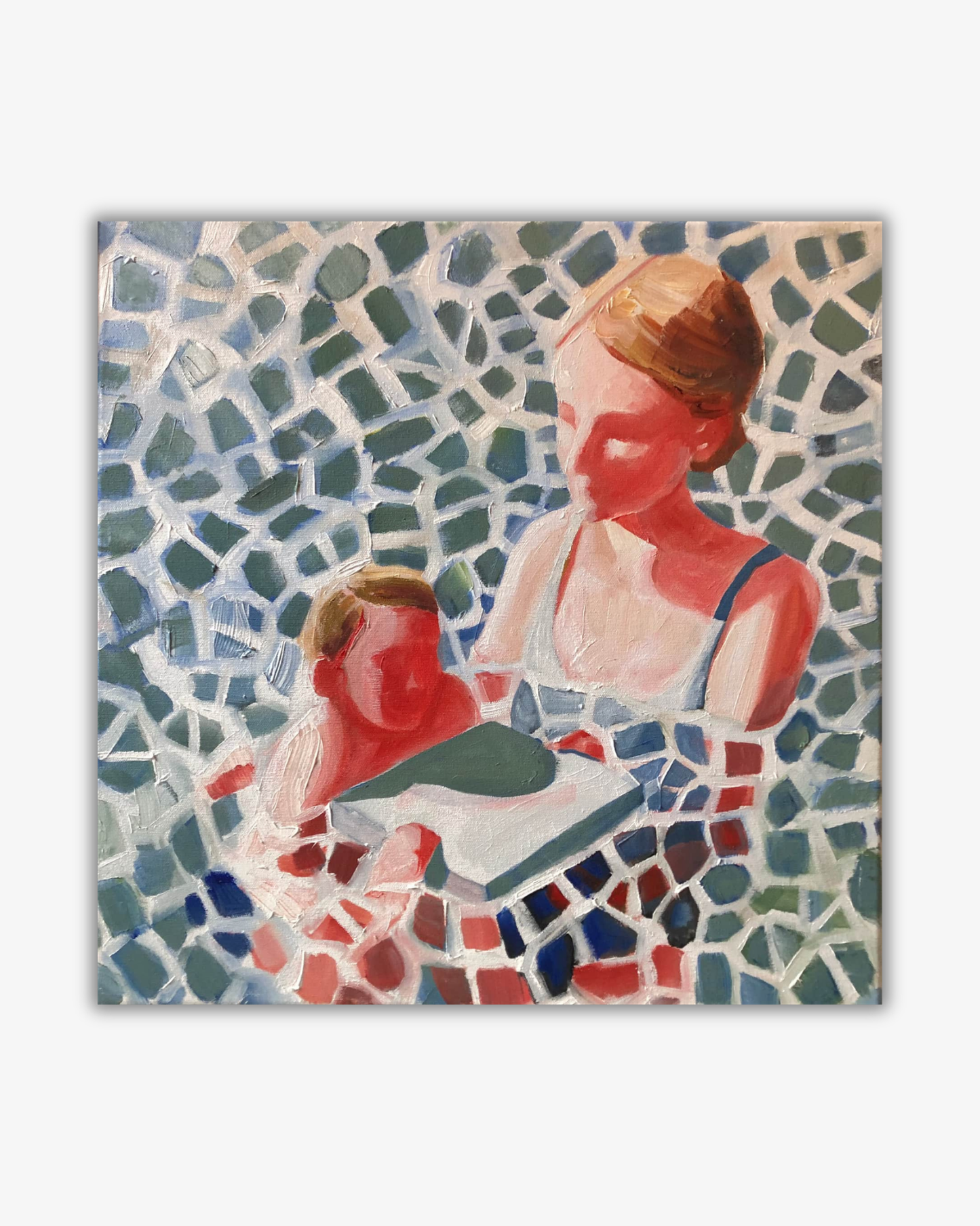 The Swimmer VIII - Original Maleri