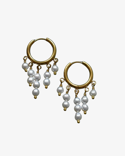 Pearl Cascade Earrings