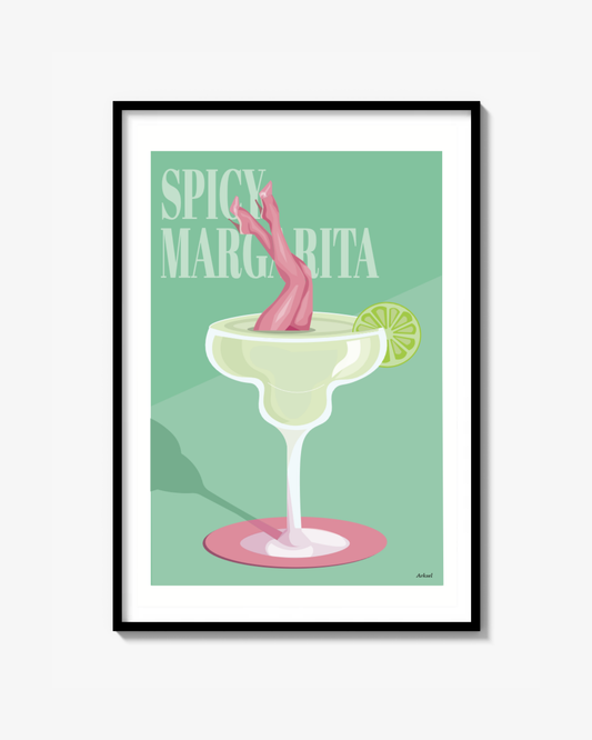 Spicy margarita Poster