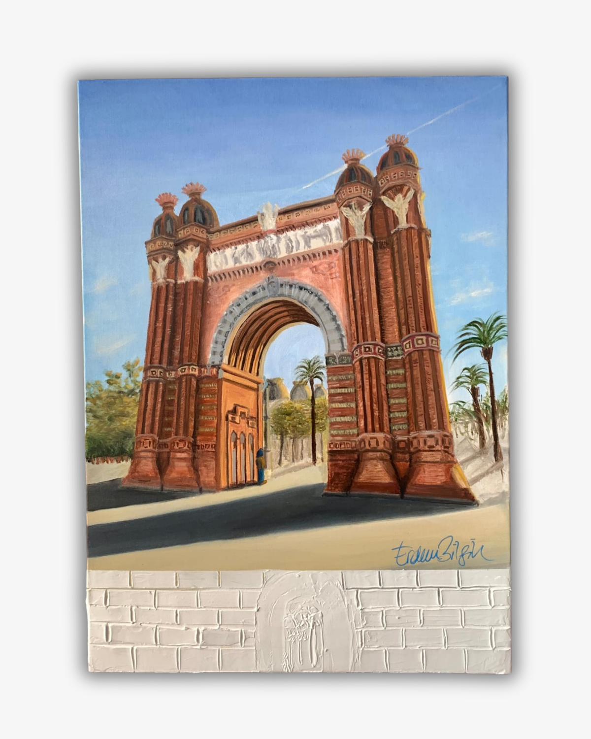 BatVader at Arc de Triomf, Barcelona Original