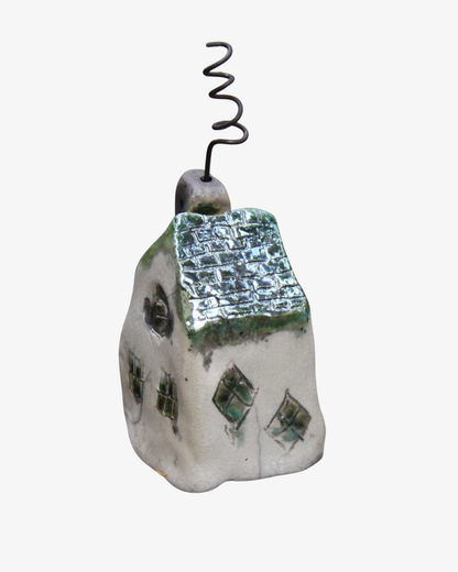 House in Raku Sculpture