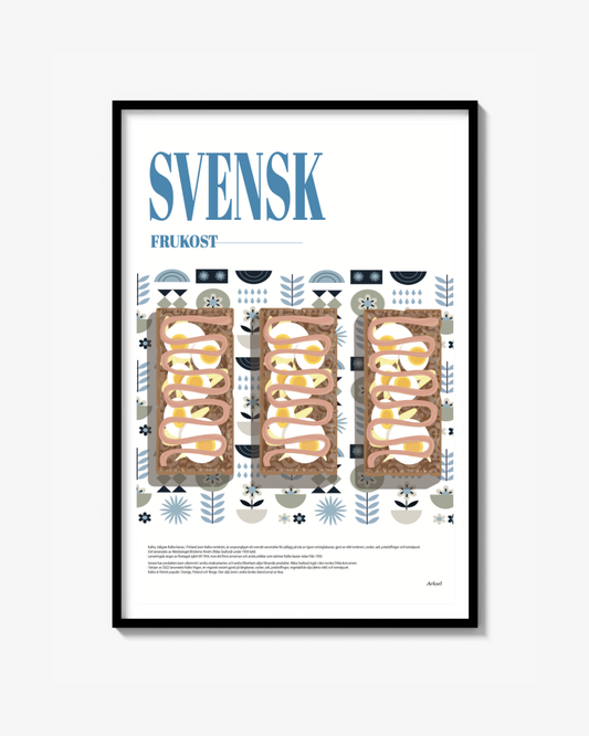 Svensk frukost Poster