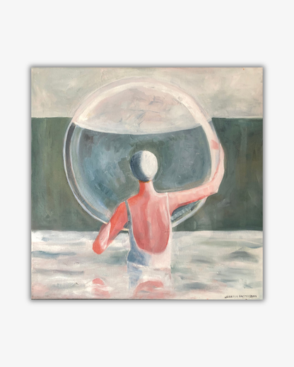 The Swimmer VII Original maleri