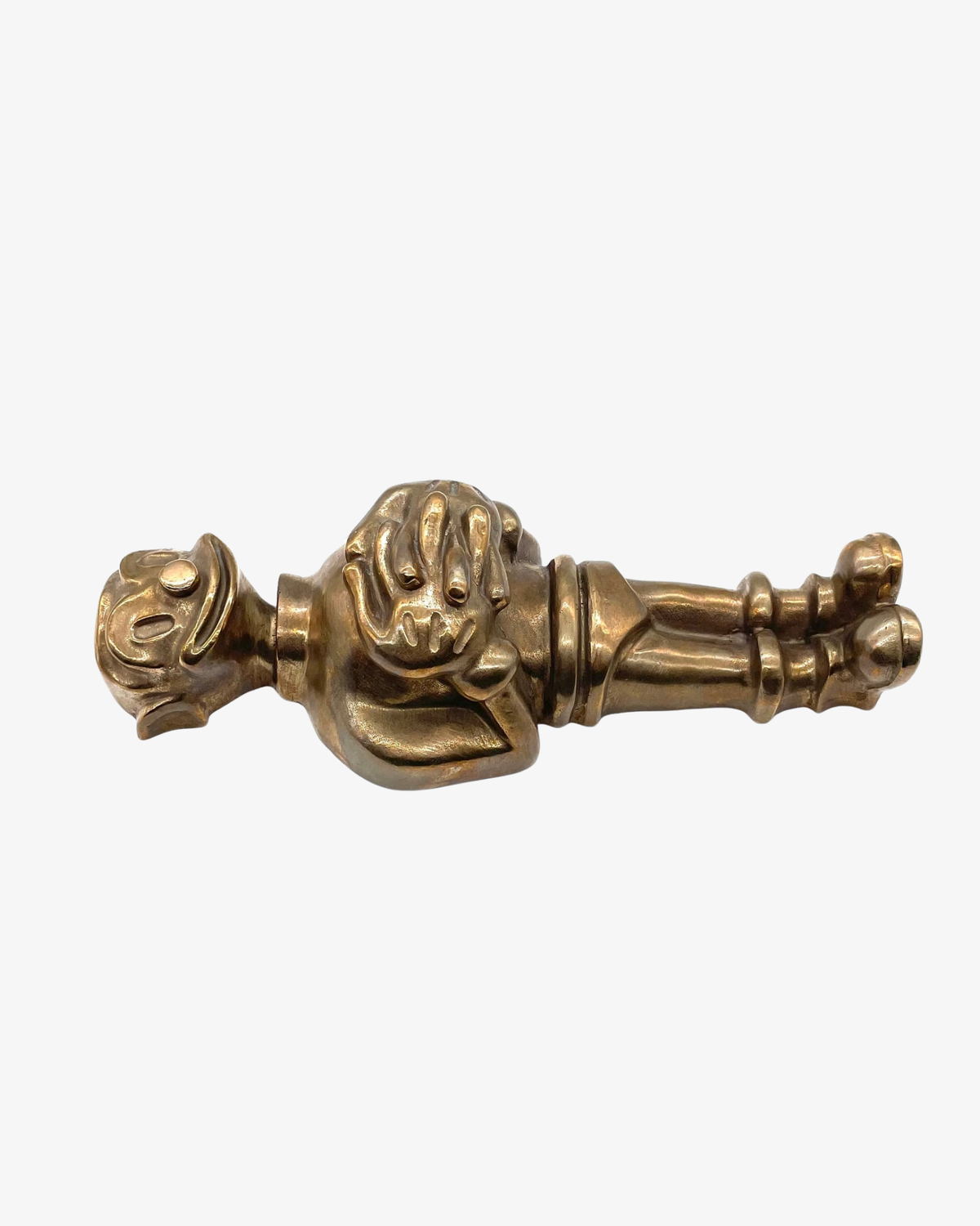 Betongbror bronze skulptur 21/100